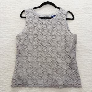 Blouse Size L Taupe Rose Lace Going-Out Romantic Girl Night Boho Fairy Goth Y2K